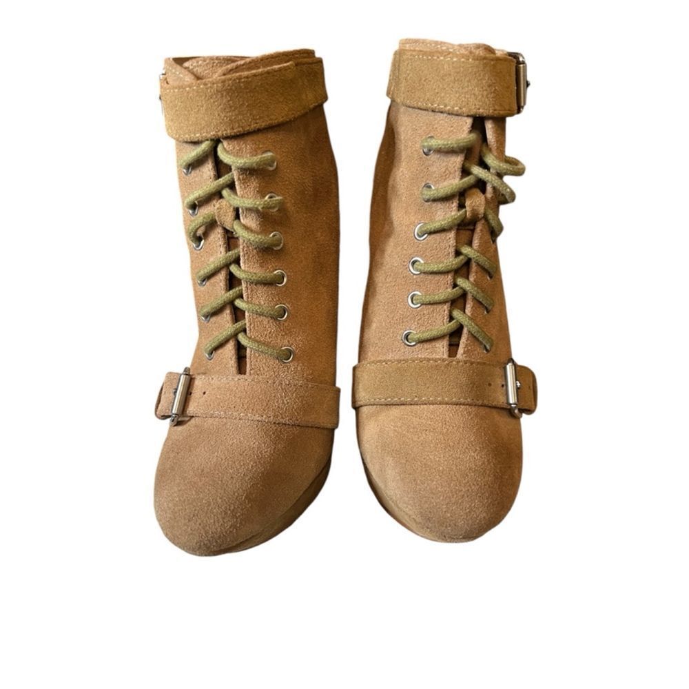 Women's Colin Stuart Boots Tan Size 8.5 B - Picture 5 of 6